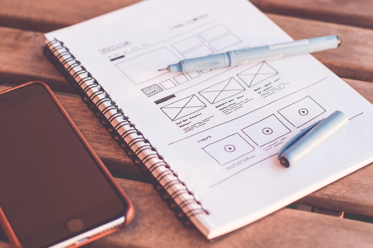Professional wireframe design example from top-rated web design agency